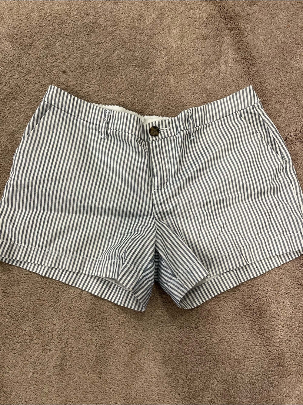 Old Navy Blue and White Striped Women’s Shorts
